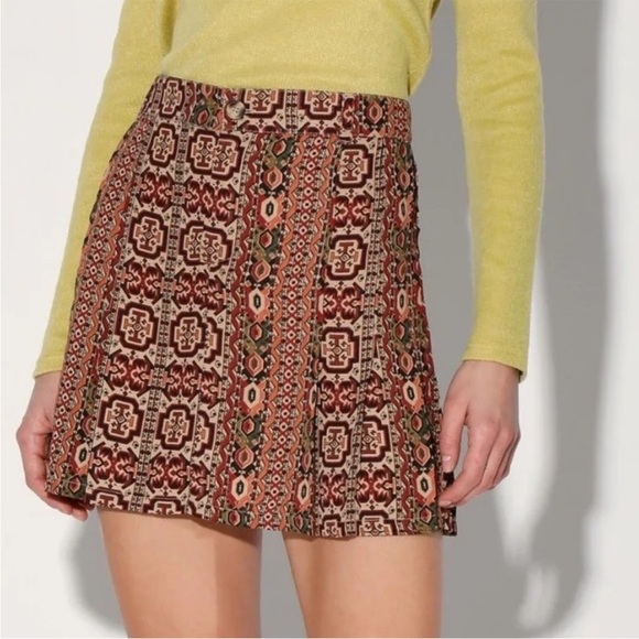 Walter Baker 12 Skirt Shauna Mini Skirt pleated in Renegade...